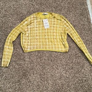 Zara Cropped Sweater